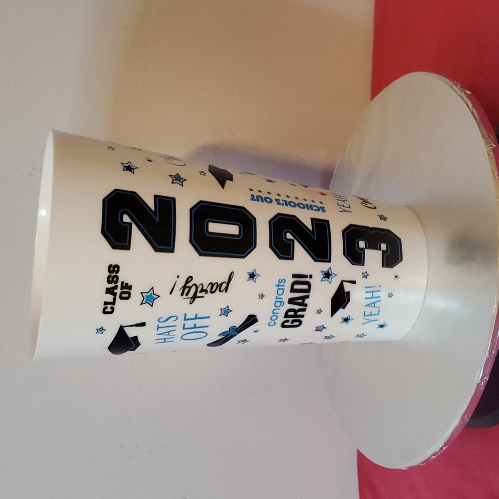 White / Black / Blue "Class Of 2023" Tumbler